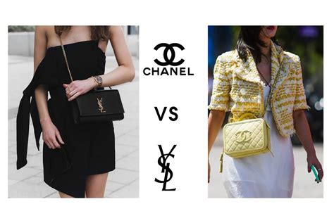 ysl vs chanel|chanel vs ysl clothing.